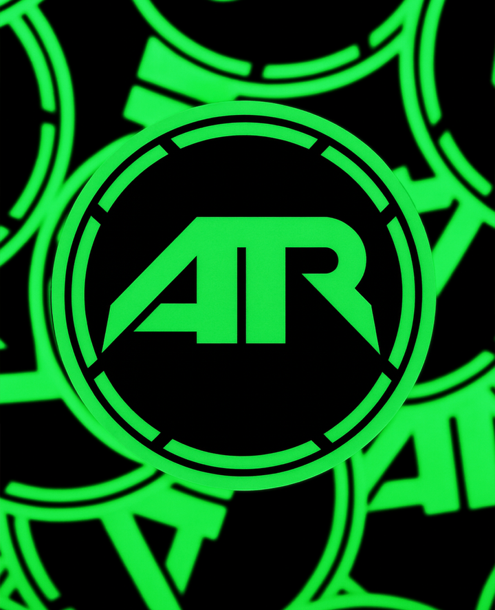 AR12 Glow in the Dark Sticker – Limited Edition