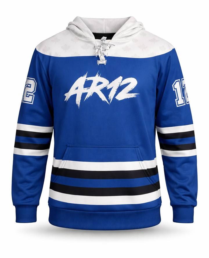 AR12 Custom Hockey Hoodie