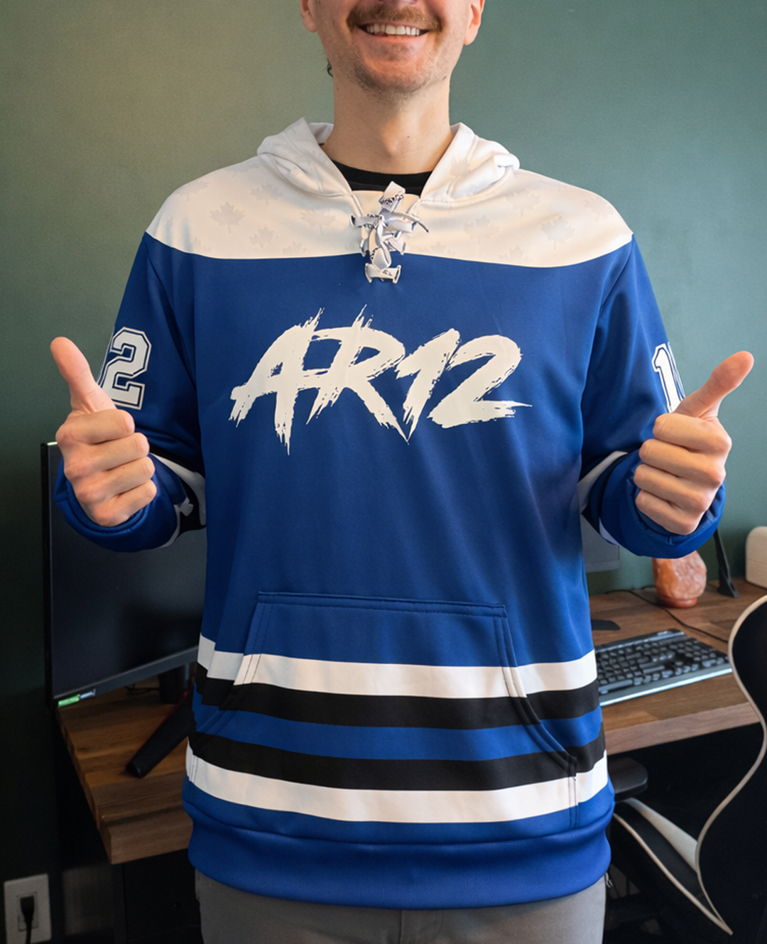 AR12 Custom Hockey Hoodie
