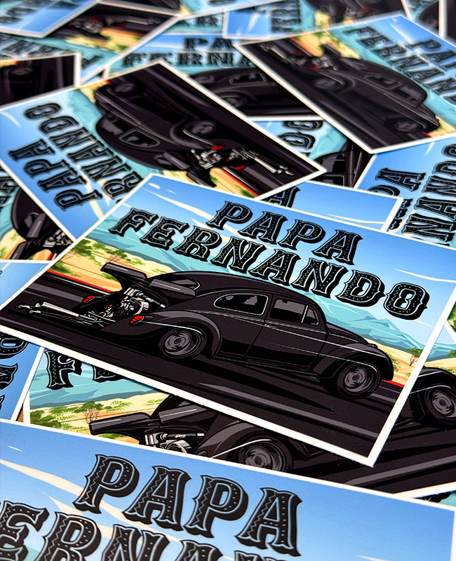 Papa Fernando Sticker