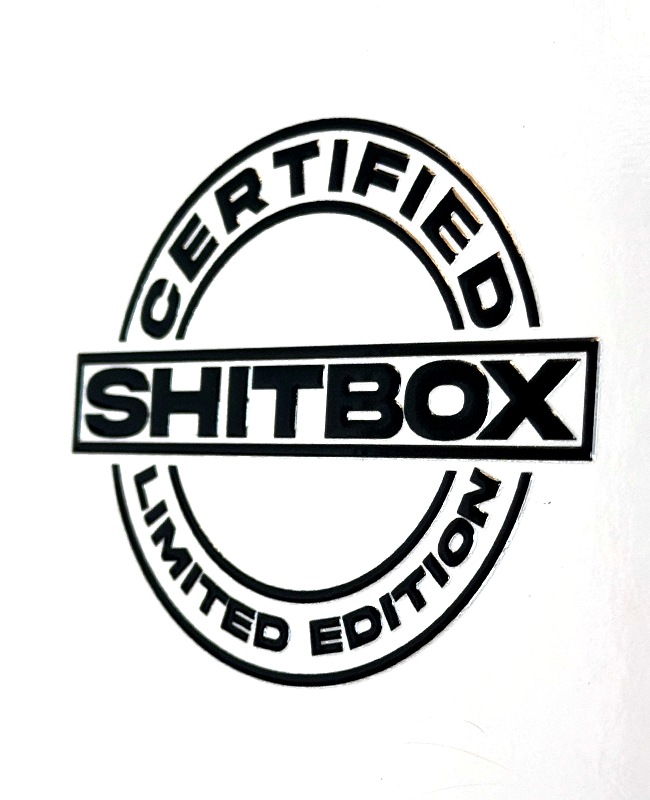 Certified Shitbox Decal